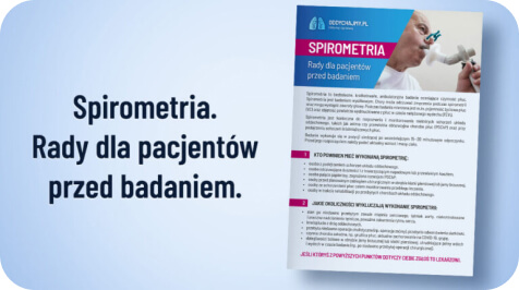 Spirometria. Rady dla pacjentów przed badaniem.